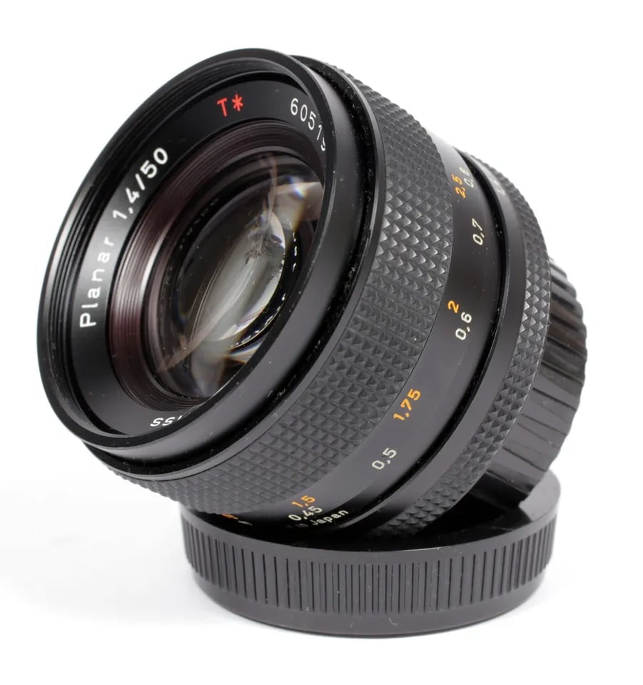 超美品 CONTAX Carl Zeiss Planar 1.4 50 B429 Carl Zeiss T* PLanar 50mm F1.4 lens Contax Yashica C/Y mount